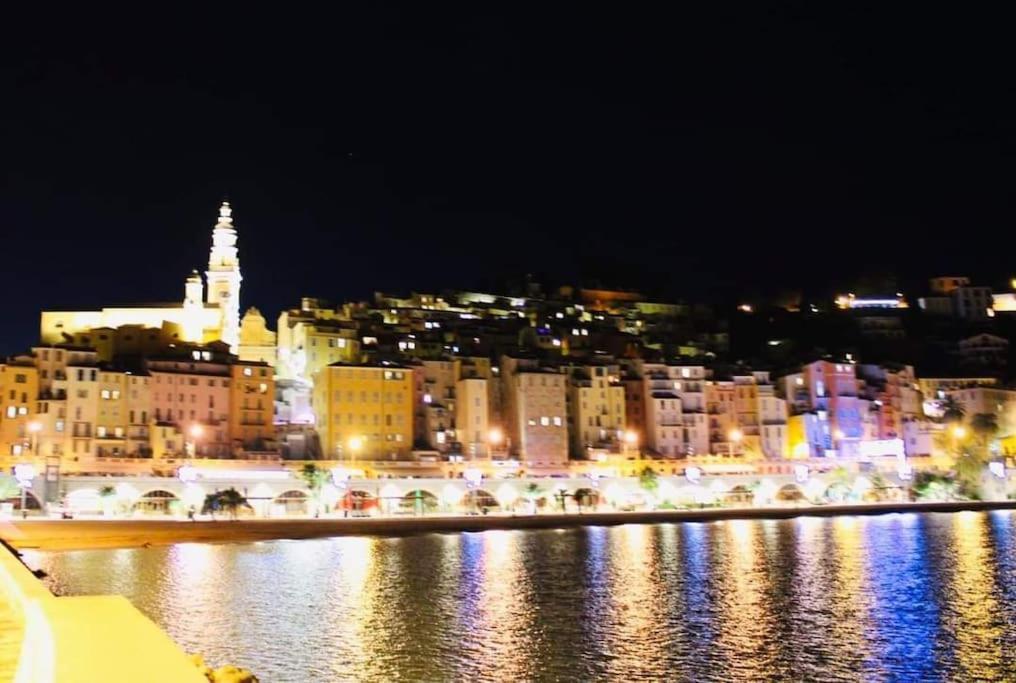 Cosy 2P A 5 Minutes A Pied De La Mer Et Du Centre Menton Exterior photo